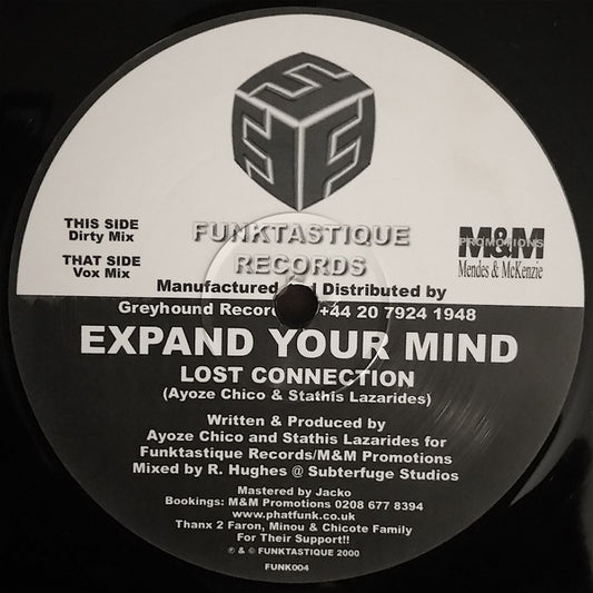 Lost Connection : Expand Your Mind (12")