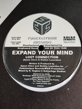 Lost Connection : Expand Your Mind (12")