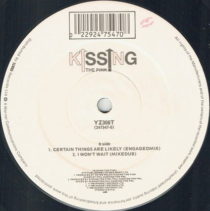 Kissing The Pink : Stand Up (Get Down) (12")