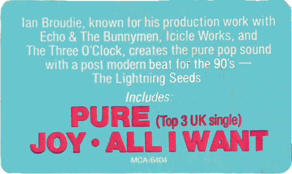 Lightning Seeds : Cloudcuckooland (LP, Album, Glo)