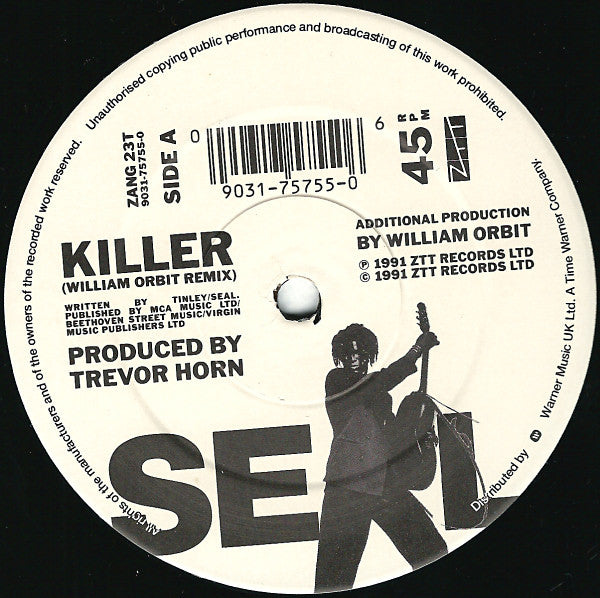 Seal : Killer...Dance (12", Single)