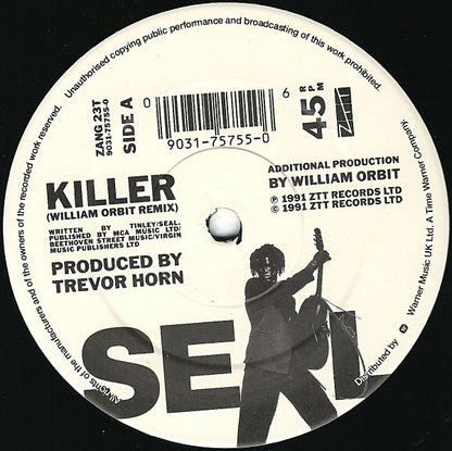 Seal : Killer...Dance (12", Single)