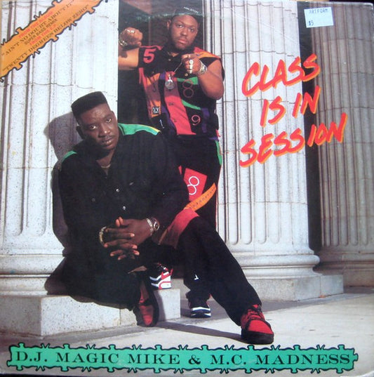 DJ Magic Mike & MC Madness : Class Is In Session (12", Pur)