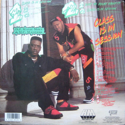 DJ Magic Mike & MC Madness : Class Is In Session (12", Pur)