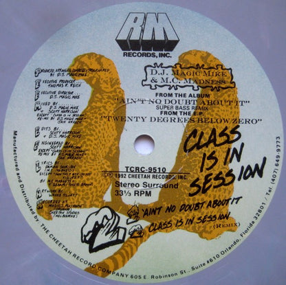 DJ Magic Mike & MC Madness : Class Is In Session (12", Pur)