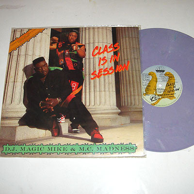 DJ Magic Mike & MC Madness : Class Is In Session (12", Pur)