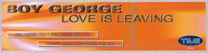 Boy George : Love Is Leaving (12")