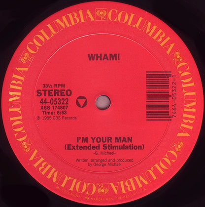 Wham! : I'm Your Man (12")