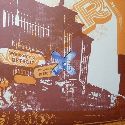 DJ Godfather : Via Satellite From Detroit (12")