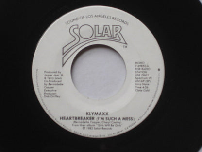 Klymaxx : Heartbreaker (I'm Such A Mess) (7", Mono, Promo)