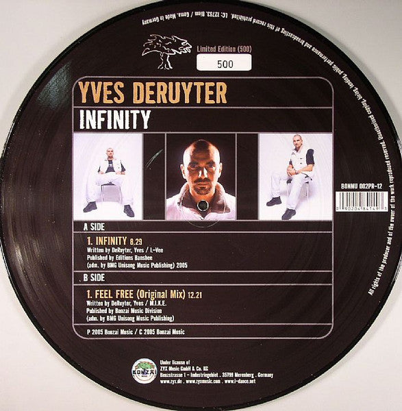 Yves Deruyter : Infinity (12", Ltd, Num, Pic)
