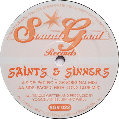 Saints & Sinners : Pacific High (12")