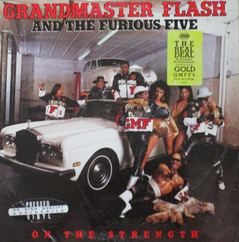 Grandmaster Flash And The Furious Five* : On The Strength (LP, Album, Promo, SP )