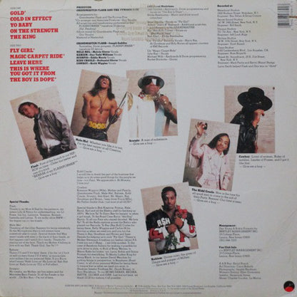 Grandmaster Flash And The Furious Five* : On The Strength (LP, Album, Promo, SP )