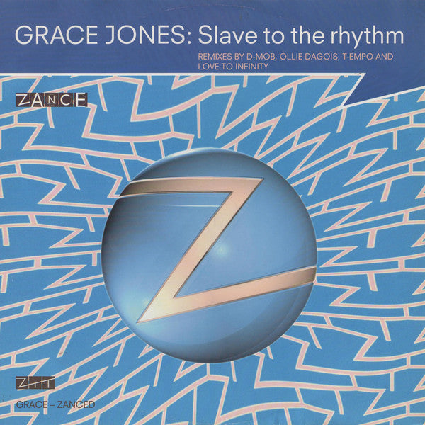 Grace Jones : Slave To The Rhythm (12", Single)