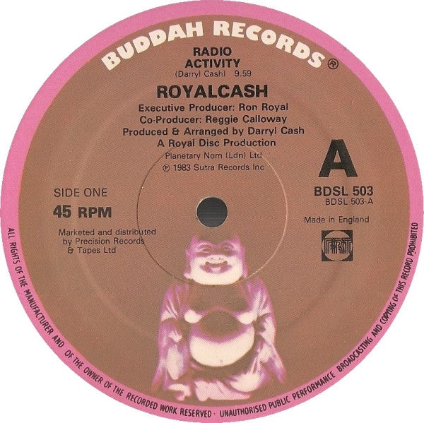 Royalcash : Radio Activity (12", Single)