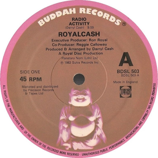 Royalcash : Radio Activity (12", Single)