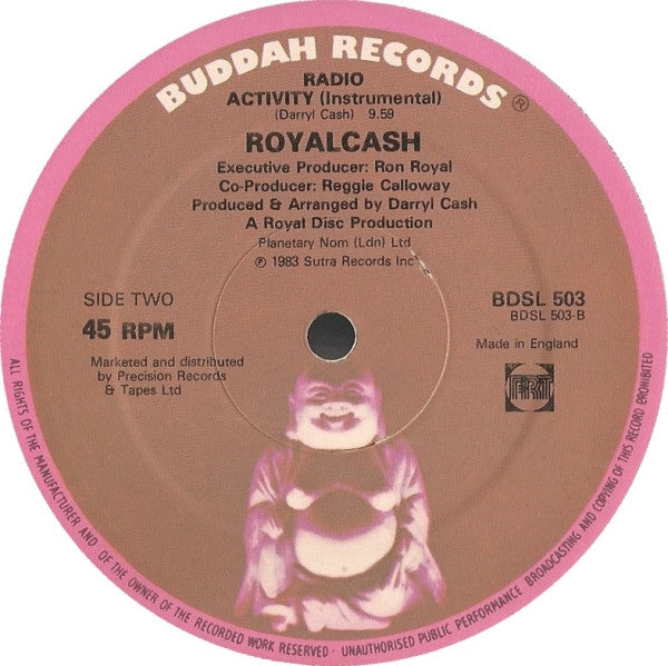 Royalcash : Radio Activity (12", Single)