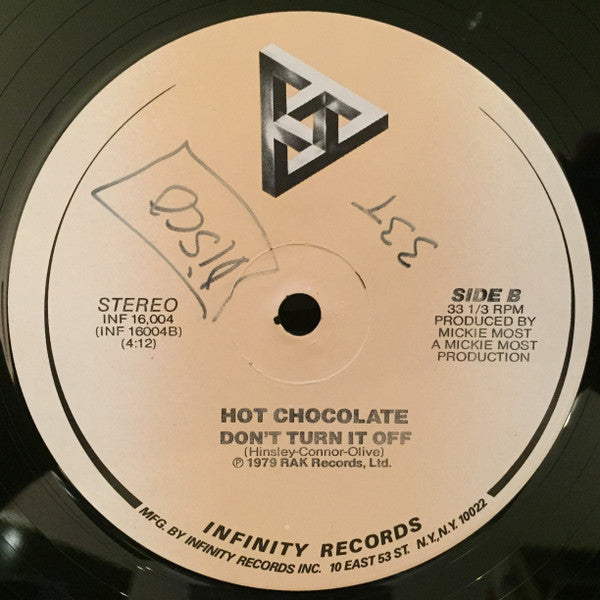 Hot Chocolate : Going Through The Motions (12")
