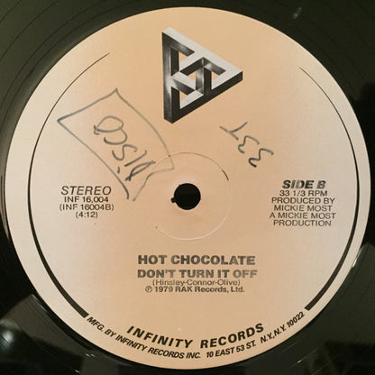 Hot Chocolate : Going Through The Motions (12")