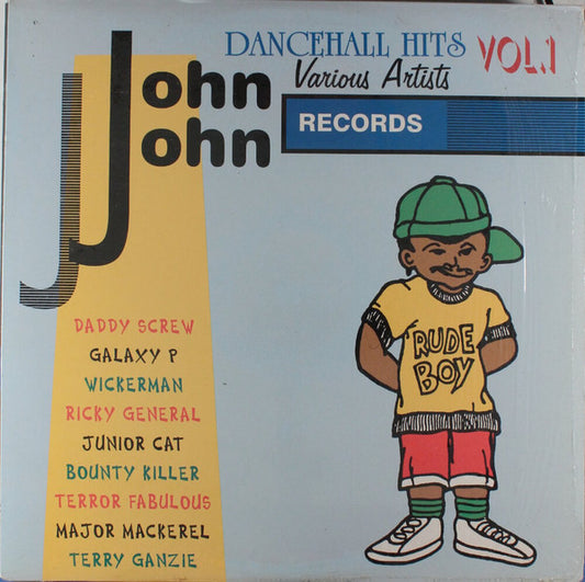 Various : John John Dancehall Hits Volume 1 (LP, Comp)
