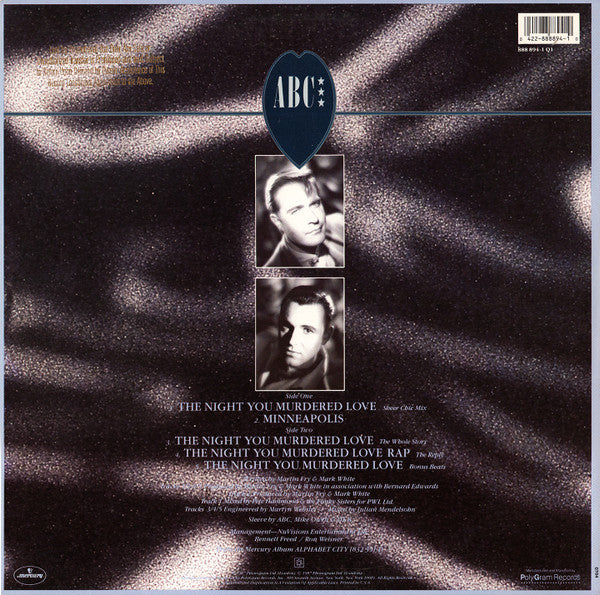 ABC Featuring Contessa Lady V : The Night You Murdered Love (12", Single)