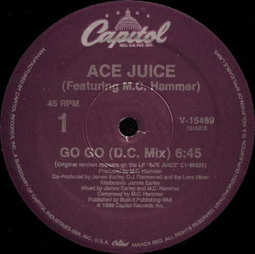 Ace Juice : Go Go (12")
