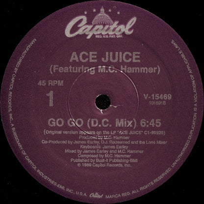 Ace Juice : Go Go (12")