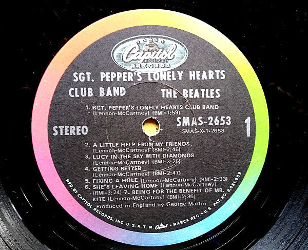 The Beatles : Sgt. Pepper's Lonely Hearts Club Band (LP, Album, Jac)