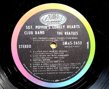 The Beatles : Sgt. Pepper's Lonely Hearts Club Band (LP, Album, Jac)
