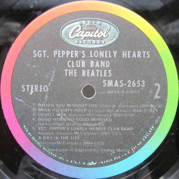 The Beatles : Sgt. Pepper's Lonely Hearts Club Band (LP, Album, Jac)