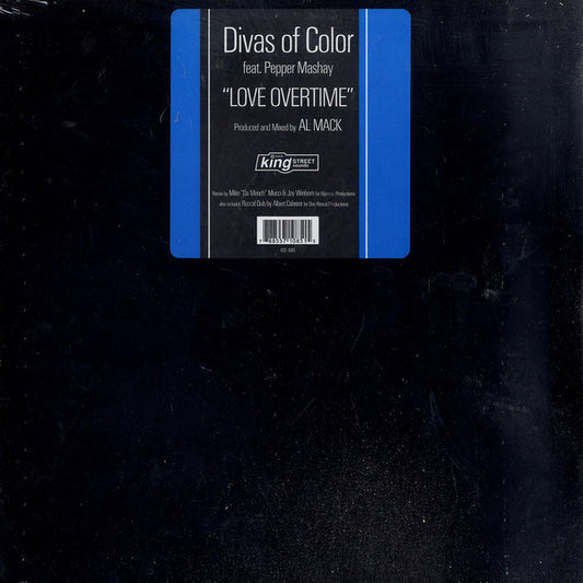 Divas Of Color Feat. Pepper Mashay : Love Overtime (12")
