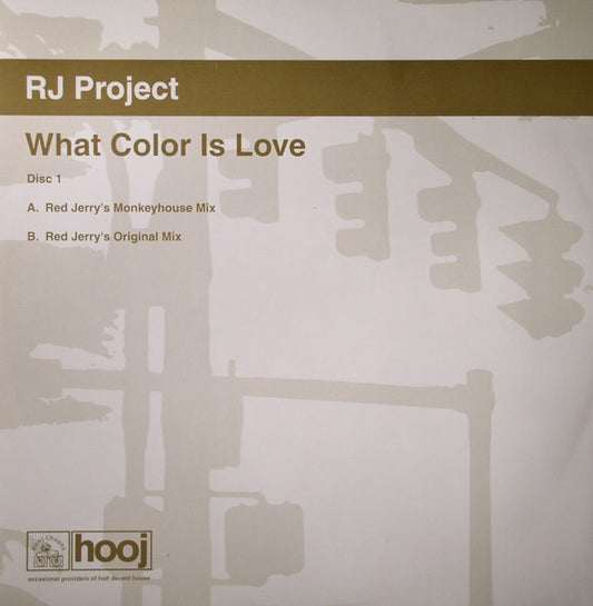 RJ Project : What Color Is Love  (12", 1/2)