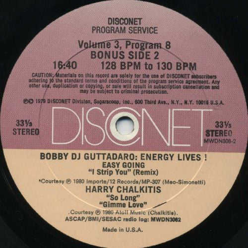 Various : Volume 3 Program 8 (2x12", P/Mixed)