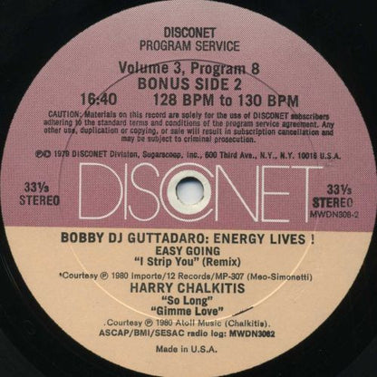 Various : Volume 3 Program 8 (2x12", P/Mixed)