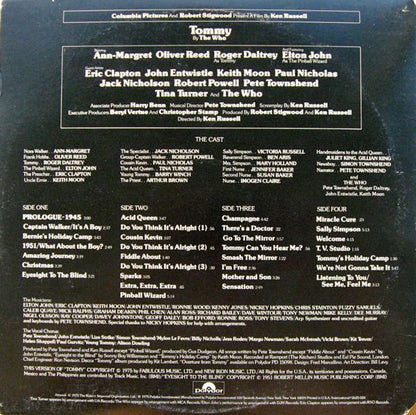 Various : Tommy (Original Soundtrack Recording) (2xLP, Album, Mon)