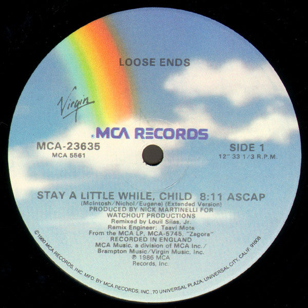 Loose Ends : Stay A Little While, Child (12")