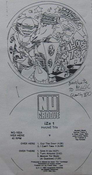 Ize 1 : HoUsE Trix (12", TP)