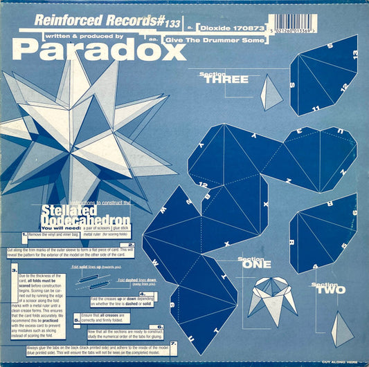 Paradox : Dioxide 170873 / Give The Drummer Some (12")