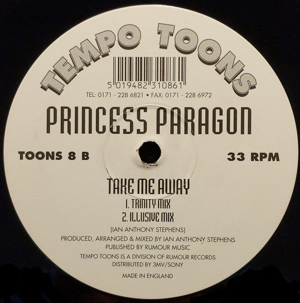 Princess Paragon : Stupid Girl (Club Version) (12", Single)