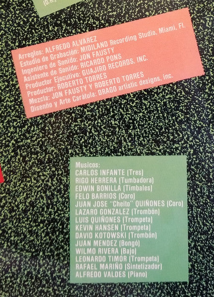 Roberto Torres : Con El Sabor De... (LP, Album)