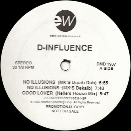 D-Influence* : No Illusions / Good Lover / Journey (12", Promo)