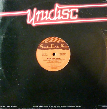 Marlena Shaw / Angela Clemmons : Touch Me In The Morning / Give Me Just A Little More Time (12")