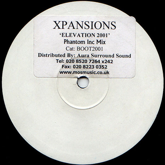 Xpansions : Elevation 2001 (12", S/Sided, W/Lbl, Sti)