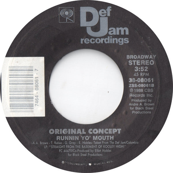Original Concept : Charlie Sez (7", Single, Styrene)