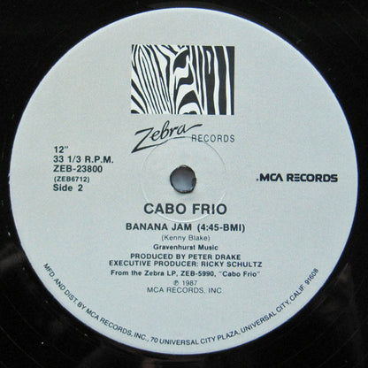 Cabo Frio : Love Talk / Banana Jam (12", Single)