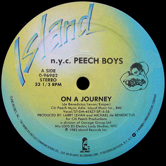 n.y.c. Peech Boys* : On A Journey (12", Single)