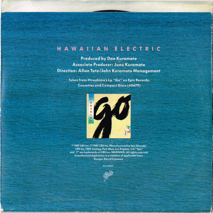 Hiroshima (3) : Hawaiian Electric (7")