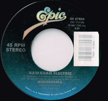 Hiroshima (3) : Hawaiian Electric (7")