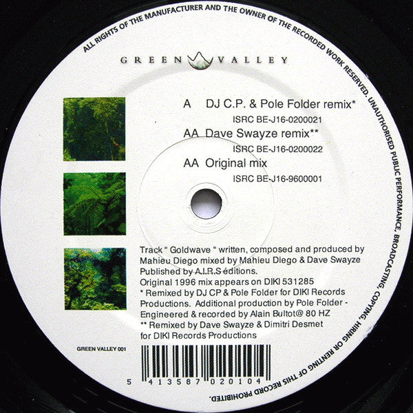 Dave Swayze : Goldwave (12")